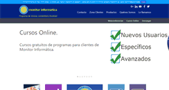 Desktop Screenshot of monitorinformatica.com